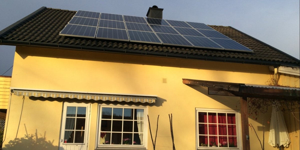 solcelle på tak 