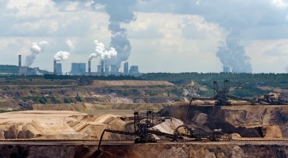 Kullgruve og utslipp fra kullkraftverk